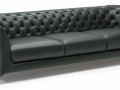 Klasična sedežna garnitura - LA SCALA - Natuzzi Italia - Maros - 1 - Klasična sedežna garnitura - LA SCALA - Natuzzi Italia - Maros - 1 v usnju v temno zeleni barvi