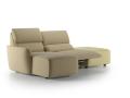 Klasična sedežna garnitura VERSATILE - Natuzzi Editions - Maros - 13 - Klasična sedežna garnitura VERSATILE - Natuzzi Editions - Maros - 13 v beige barvi z nastavljivim počivalnikom za noge