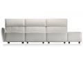 Klasična sedežna garnitura VERSATILE - Natuzzi Editions - Maros - 2 - Klasična sedežna garnitura VERSATILE - Natuzzi Editions - Maros - 2 v usnju v beli barvi