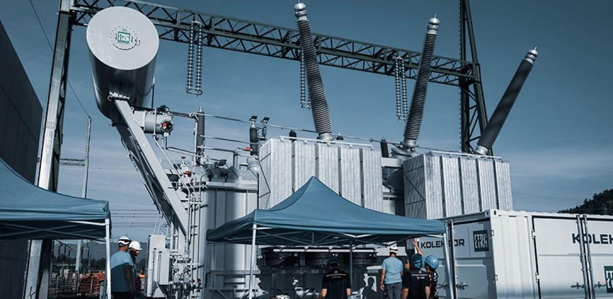 Transformers ratio, winding resistances, tab changer and connections