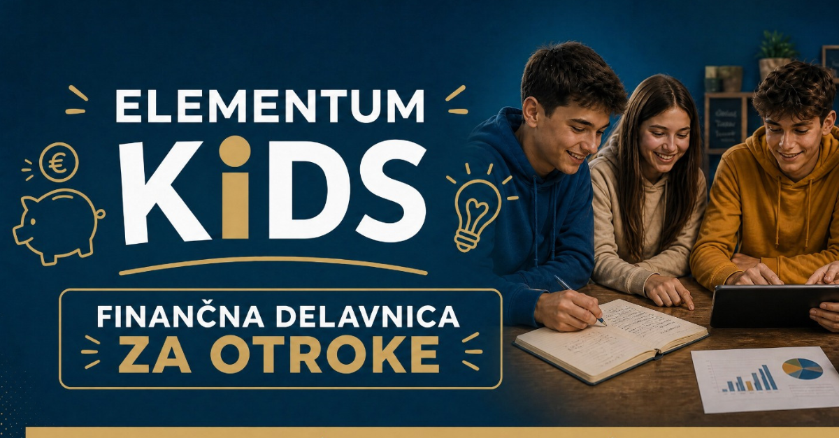 Elementum Kids: skozi igro do prvih finančnih znanj