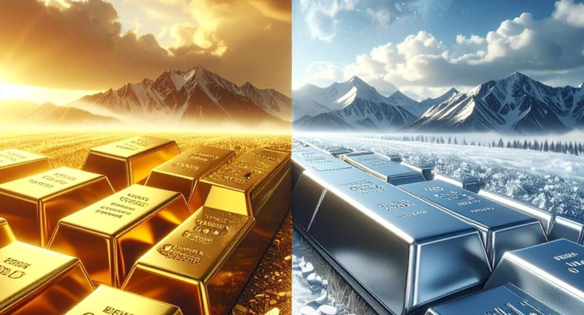 Zlato in srebro: Vaš varni pristan v času negotovosti.