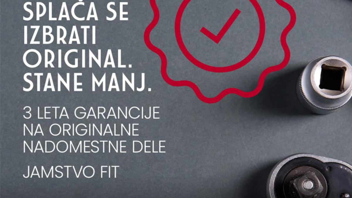 Splača se izbrati original. Stane manj.