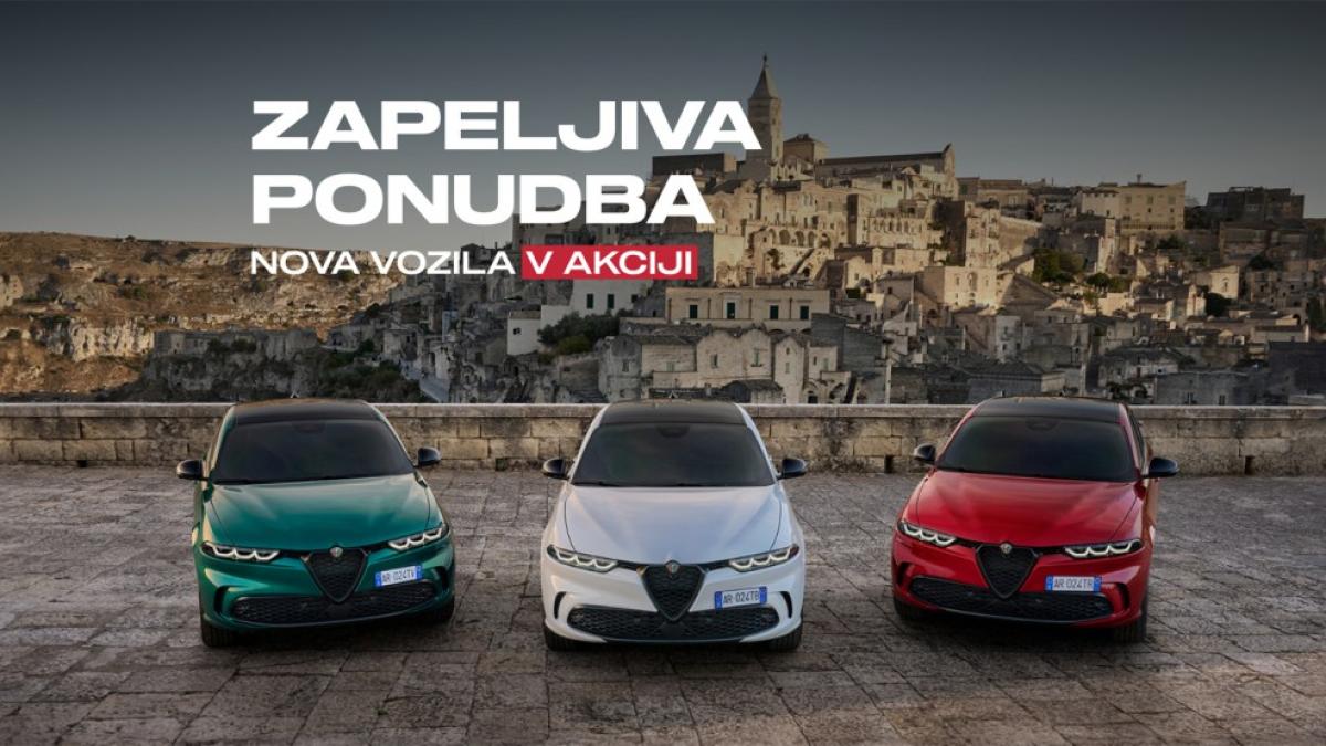 Akcijska ponudba vozil Alfa Romeo