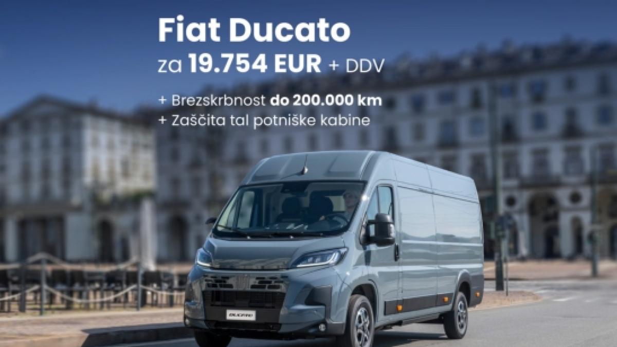 Fiat Ducato – pripravljen na vsak izziv