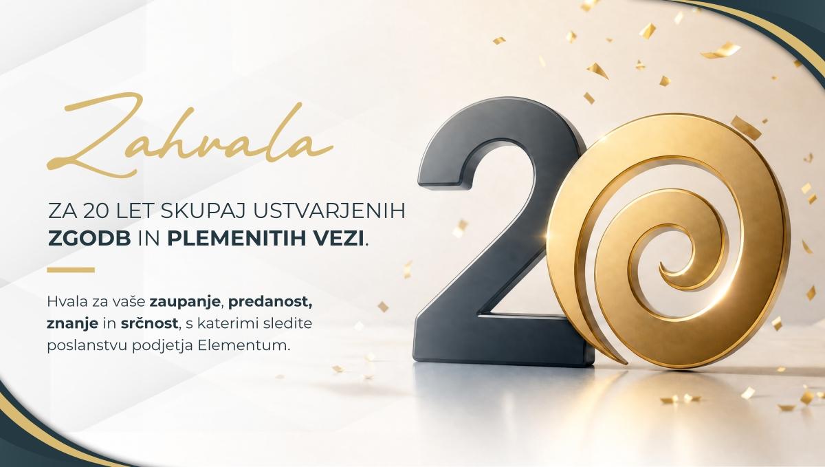 20 let skupnih zgodb in plemenitih vezi 