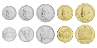 Samoa 5 coin set (2011)