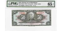 Haiti S3R2, 50 gourdes, 1982, P235A, B807, UNC