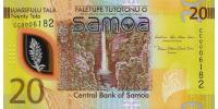 Samoa S5R1, 20 tala, 2024, PNL, B125, UNC