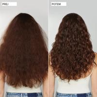  Pred in po uporabi Paul Mitchell Awapuhi Wild Ginger Anti-Frizz spreja – zadnji pogled