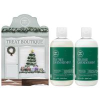 Tea Tree Lavender Mint darilni set – vlažilna nega za suhe lase