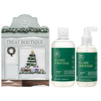 Tea Tree Lemon Sage Volumizing darilni set – šampon in sprej za bujne lase