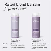 Primerjava balzamov Paul Mitchell Blonde – Forever Blonde vs. Platinum Blonde