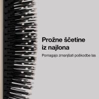 Paul Mitchell Detangling Brush Taupe s prožnimi najlonskimi ščetinami