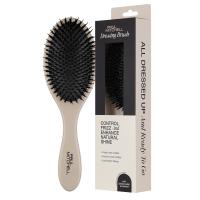 Paul Mitchell Dressing Brush Taupe z dvojnimi ščetinami za gladke lase