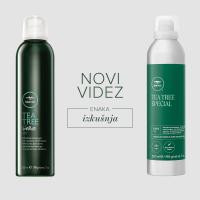 Novi videz za priljubljeni Tea Tree Shave Gel – enaka osvežujoča izkušnja britja v prenovljeni embalaži.