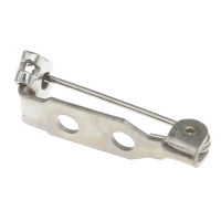 Igla za broško, 20 mm, platinaste barve, 50 kosov