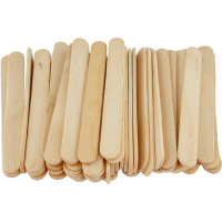 Lesene palčke za sladoled, ca. 93 x 10 x 2 mm, 50 kosov