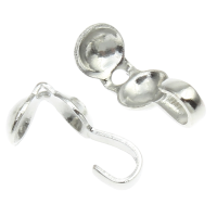 Objemna sponka, Ø3.5 mm, platinaste barve, 20 kosov
