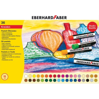 Oljni pasteli Eberhard Faber, Ø11 mm, 36 pastelov