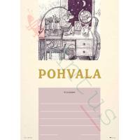 Pohvala - splošna (zlatotisk)