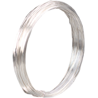 Posrebrena žica, Ø1,0 mm, dolžina 4 m