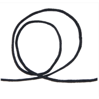 Povoščena vrvica Ø1 mm, črna, 1 meter