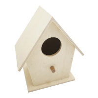 Ptičja hišica, 11 x 10 x 7 cm, pravokotna