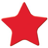Štanca, ca. 16 mm, zvezda