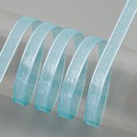 Trak Organza, 3 mm, svetlo moder