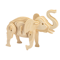 3D sestavljanka iz lesa Marabu KiDS - slon