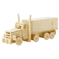 3D sestavljanka iz lesa Marabu KiDS - tovornjak
