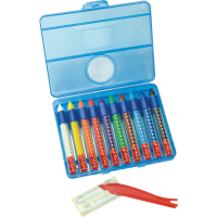 Akvarelne voščenke v tulcu, 10 voščenk