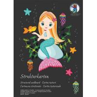 Blok šeleshamerja s strukturo, 220 g, A4, 10 listov