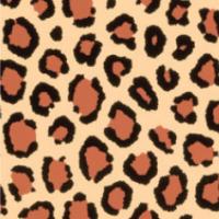 Color-Dekor 180°C, 10x20 cm, imitacija leoparda, 2 foliji