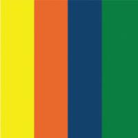 Color-Dekor 180°C, 10x20 cm, sortirano 4 barve