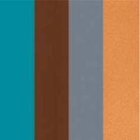 Color-Dekor 180°C, 10x20 cm, sortirano 4 barve