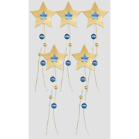 Dekorativni dodatki, komplet 74