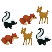 Gumbi, ~ 25 x 30 - 30 x 18 mm, 