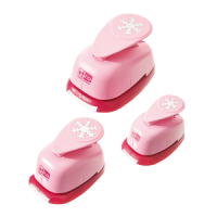 Komplet štanc, ca. 16 / 25 / 38 mm, snežinka