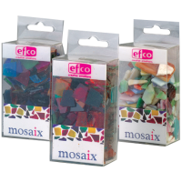 Koščki za mozaik, 200 g, raznobarvni