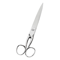 Kovinske škarje WEDO, 20.3 cm, koničaste, srebrne