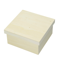Lesena škatlica, 16 x 16 x 8 cm