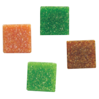 Mozaik, granitno steklo, 10 x 10 mm, 200 g, približno 300 kosov