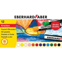 Oljni pasteli Eberhard Faber, Ø11 mm, 12 pastelov