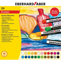 Oljni pasteli Eberhard Faber, Ø11 mm, 24 pastelov