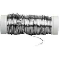 Posrebrena žica, Ø0,25 mm, dolžina 105 m
