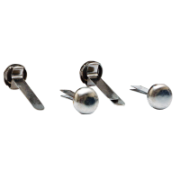 Razcepke, 17 mm, Ø7 mm, srebrne, 100 kosov