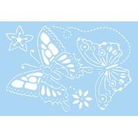 Šablona, A4, metulji