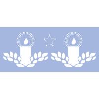 Šablona Marabu, 15 x 33 cm, 